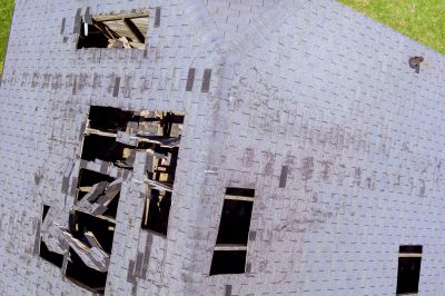 Asphalt Roof Repair - Damaged Shingles